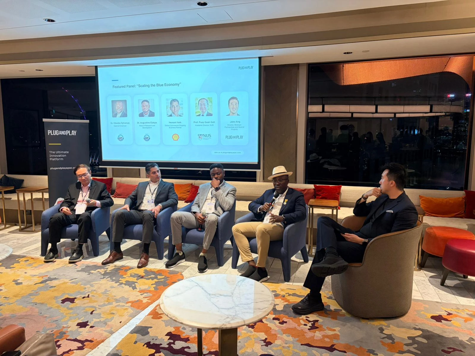 NIMENA participation in a Singapore Maritime Week blue economy panel