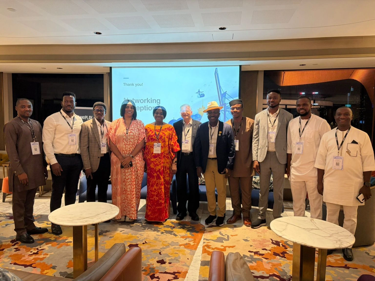 Current NIMENA delegation and partners during Singapore Maritime Week